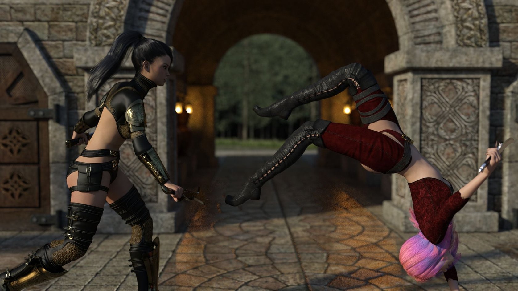 Bailey And Delia [Kizaru3D] 44