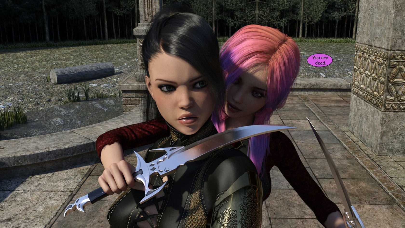 Bailey And Delia [Kizaru3D] 48