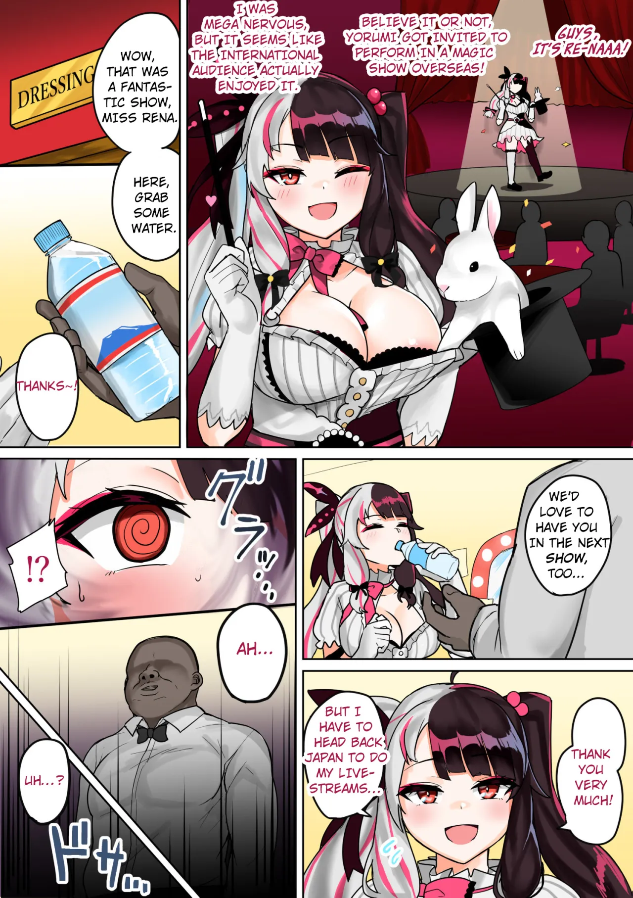 Bakunyuu Inran Magician Kyousei Mesuushi Seidorei Ochi 2