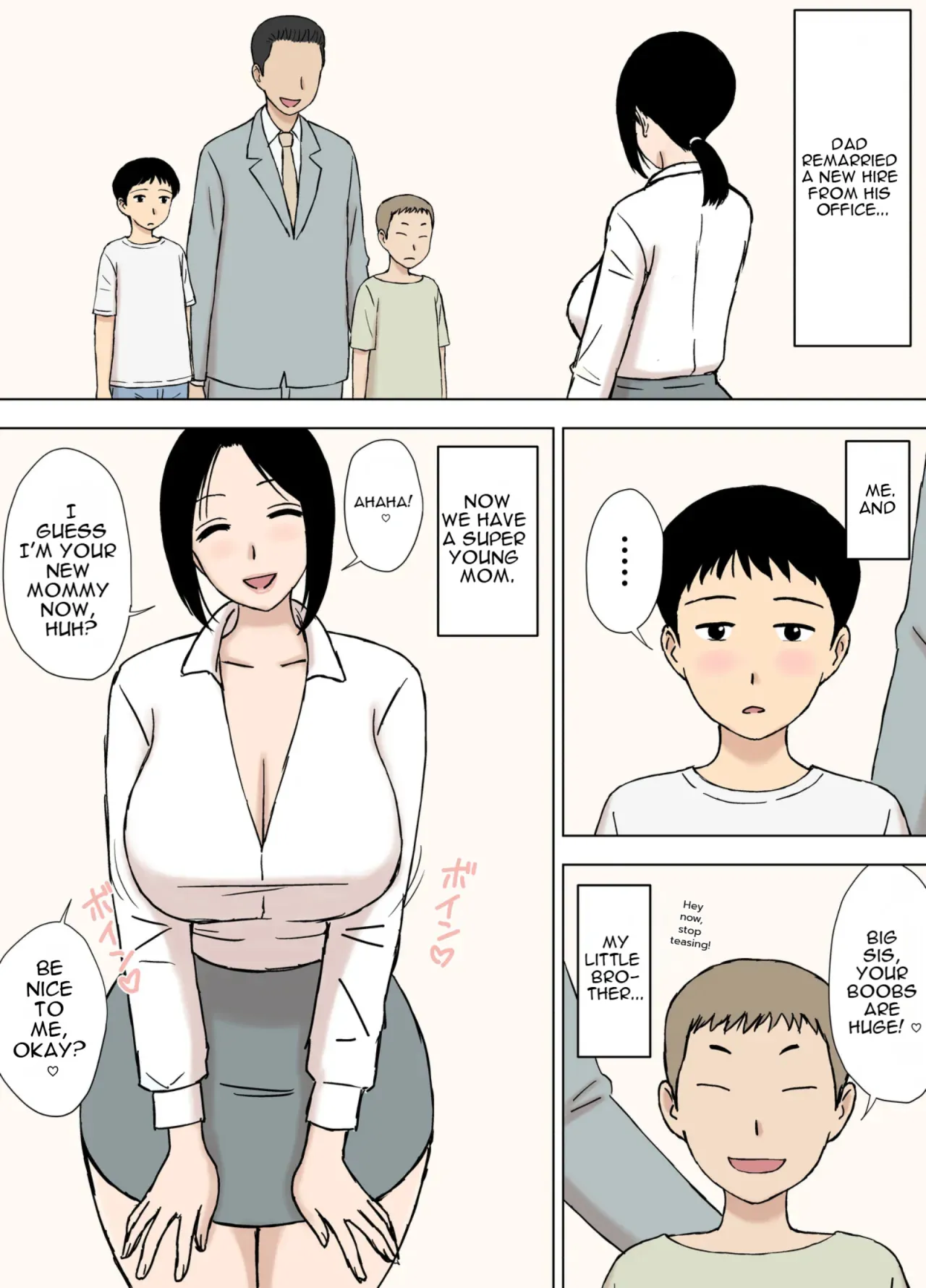 Bakunyuu Mama to Giri no Musuko-tachi 2
