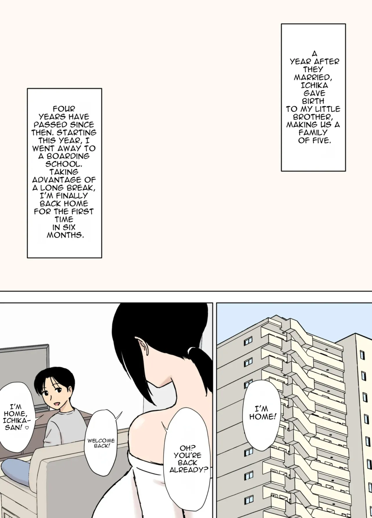 Bakunyuu Mama to Giri no Musuko-tachi 3