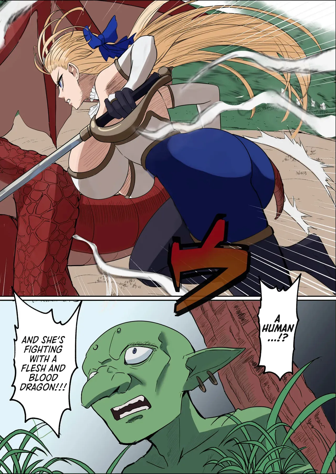 Bakunyuu Onna Kishi Konna Zako Monster ga Watashi no Nakama! Nan no Joudan da 6