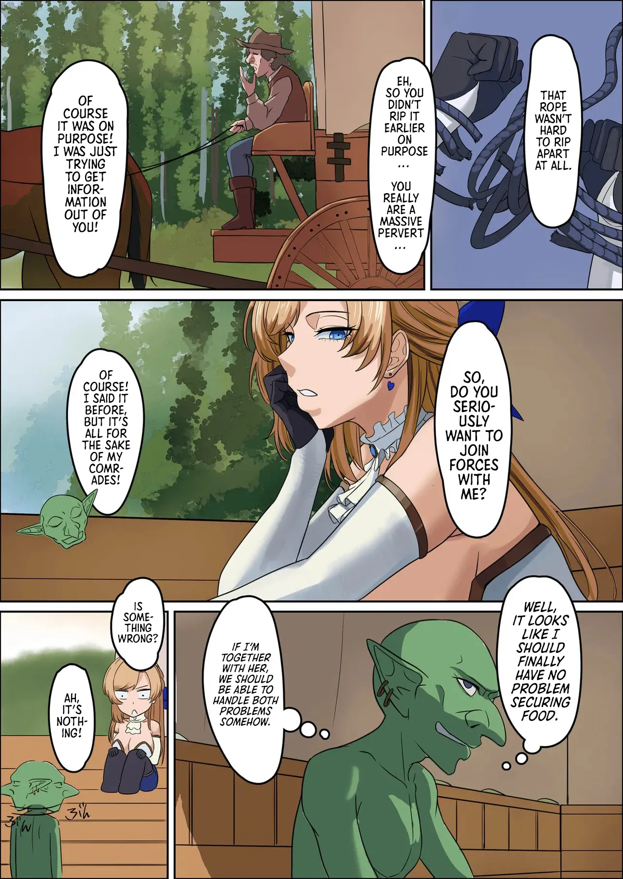 Bakunyuu Onna Kishi Konna Zako Monster ga Watashi no Nakama! Nan no Joudan da 55