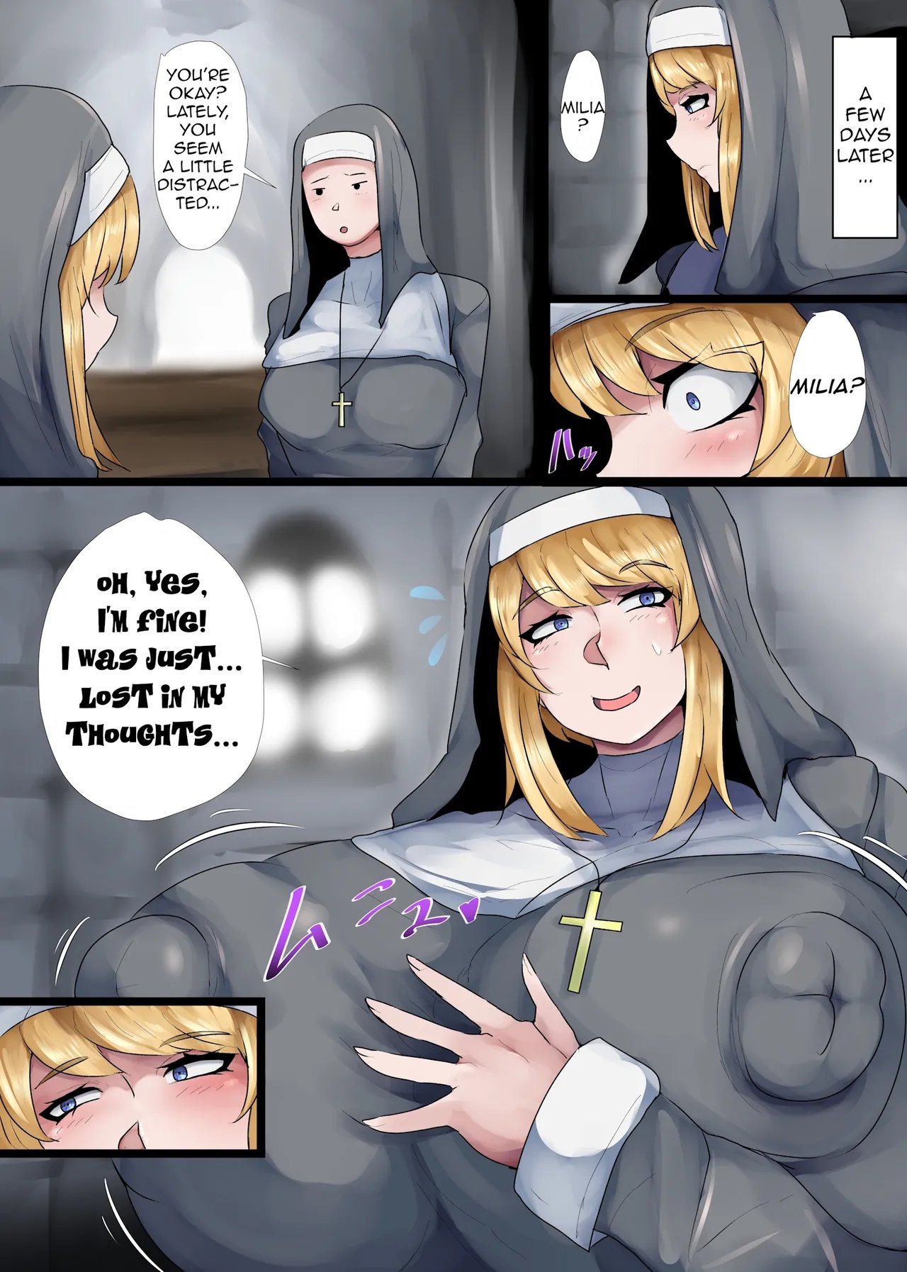 Bakunyuu Sister x Kyokon Goblin | Big breasts sister X big dick goblin. 41