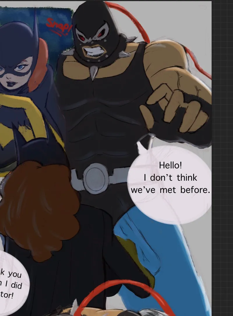 Bane Breaks Batgirl! 2
