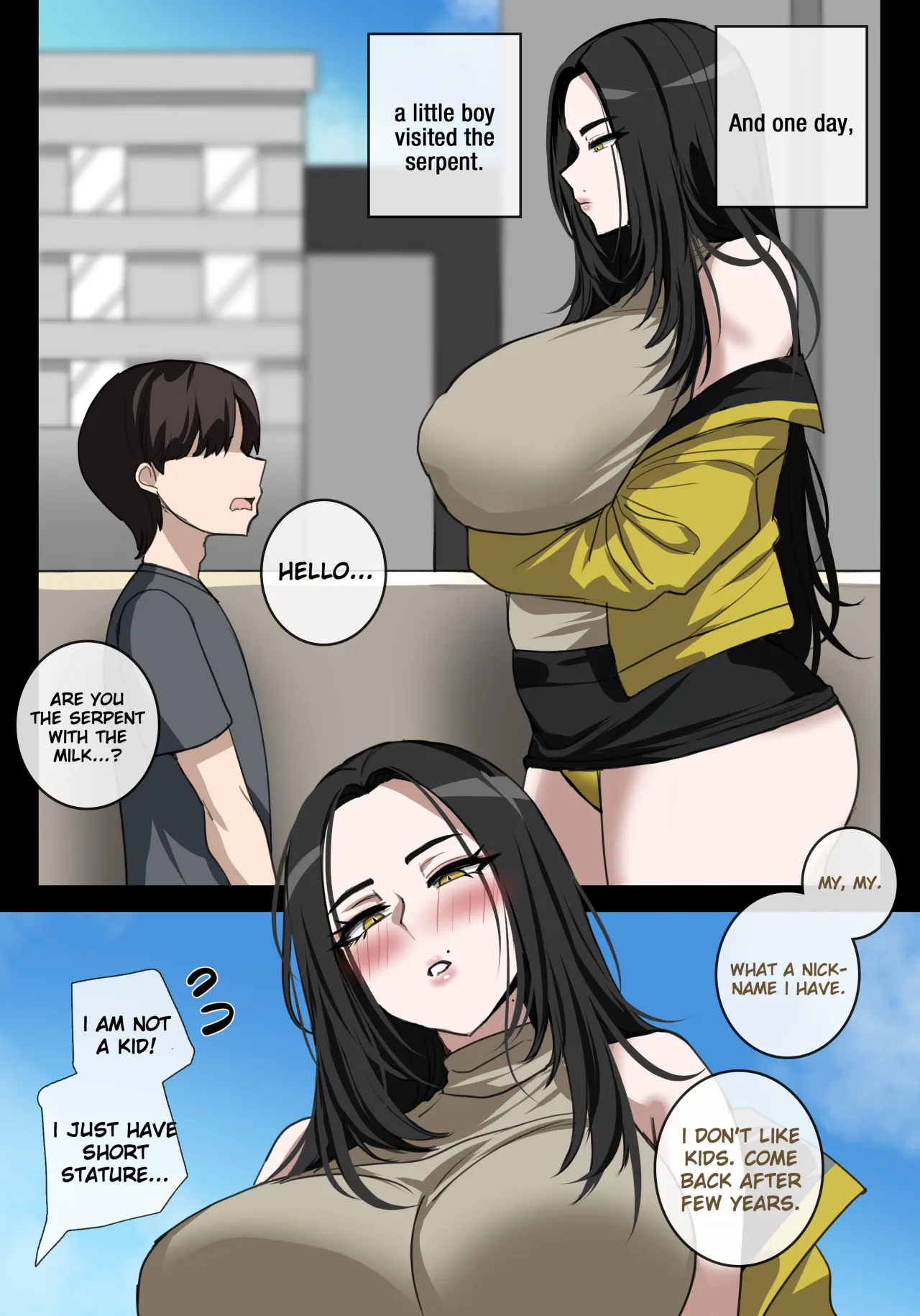 BANISHED SERPENT WASHES HER SINS WITH HER PUSSY. 5