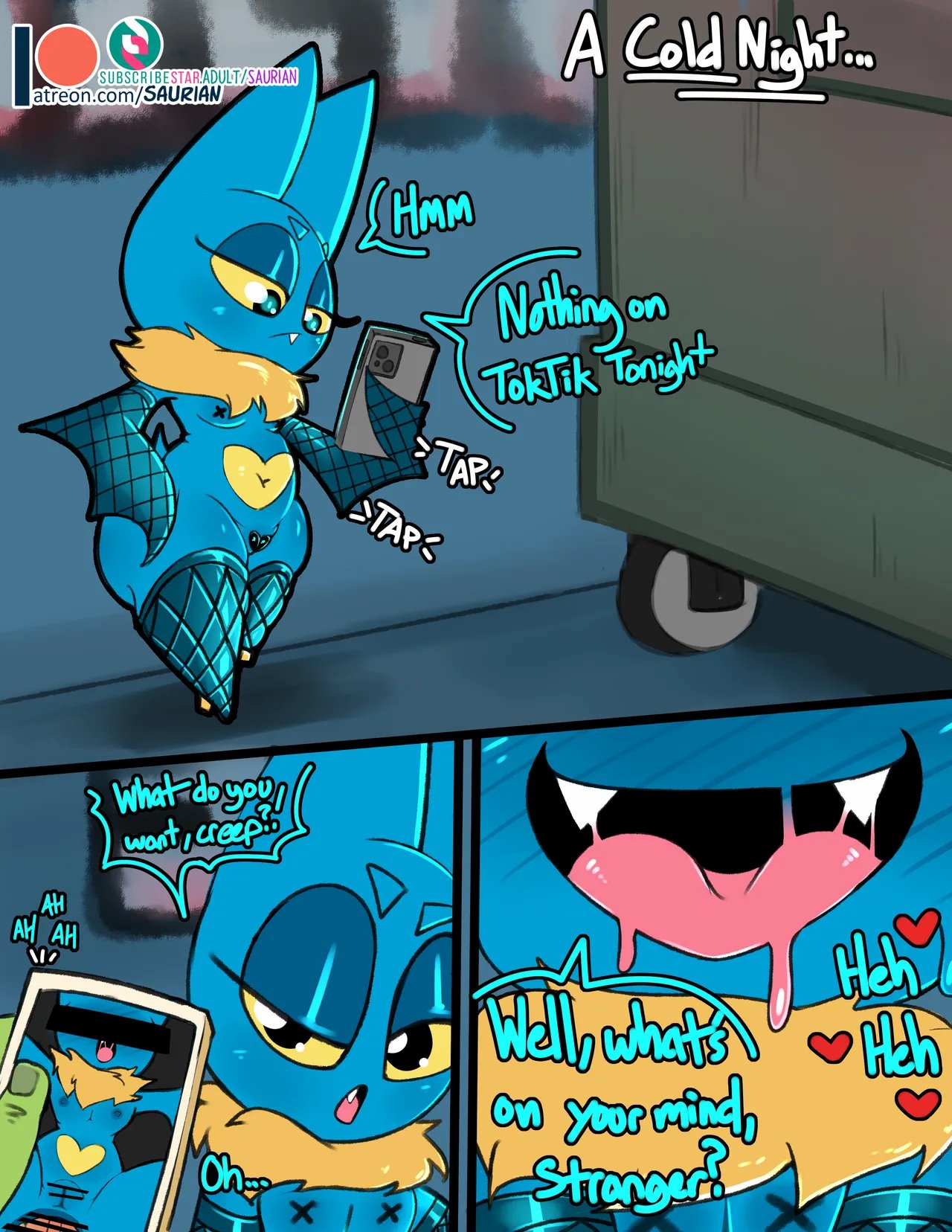 Bat out at Night 1