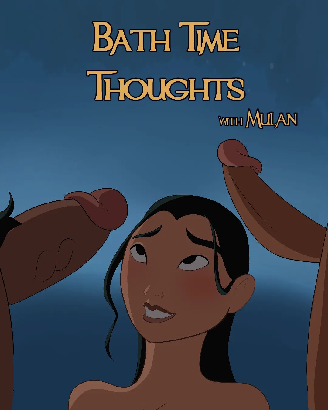 Bath Time Thoughts with Mulan (WIP) 1