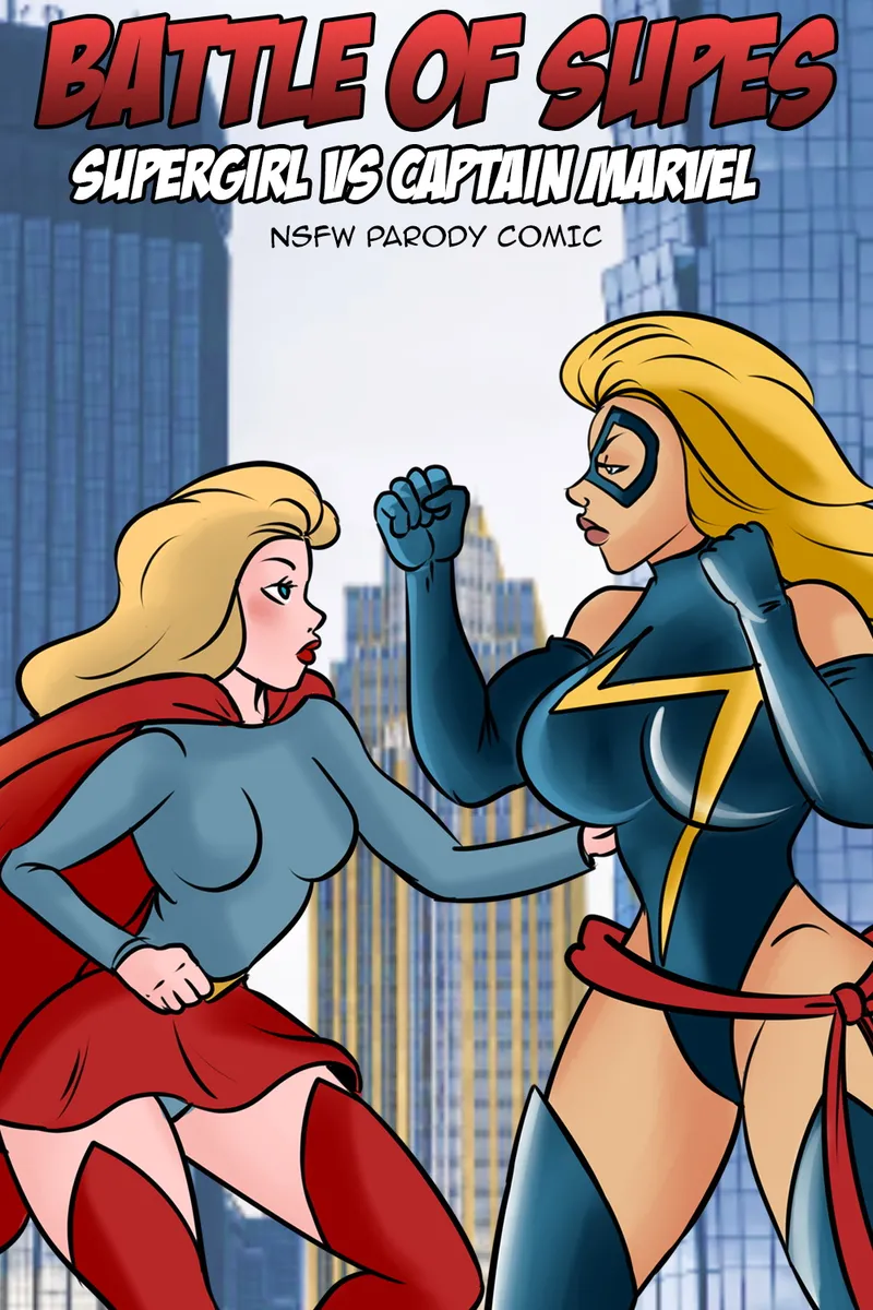 Battle Of Supes – Supergirl Vs Captain Marvel 1