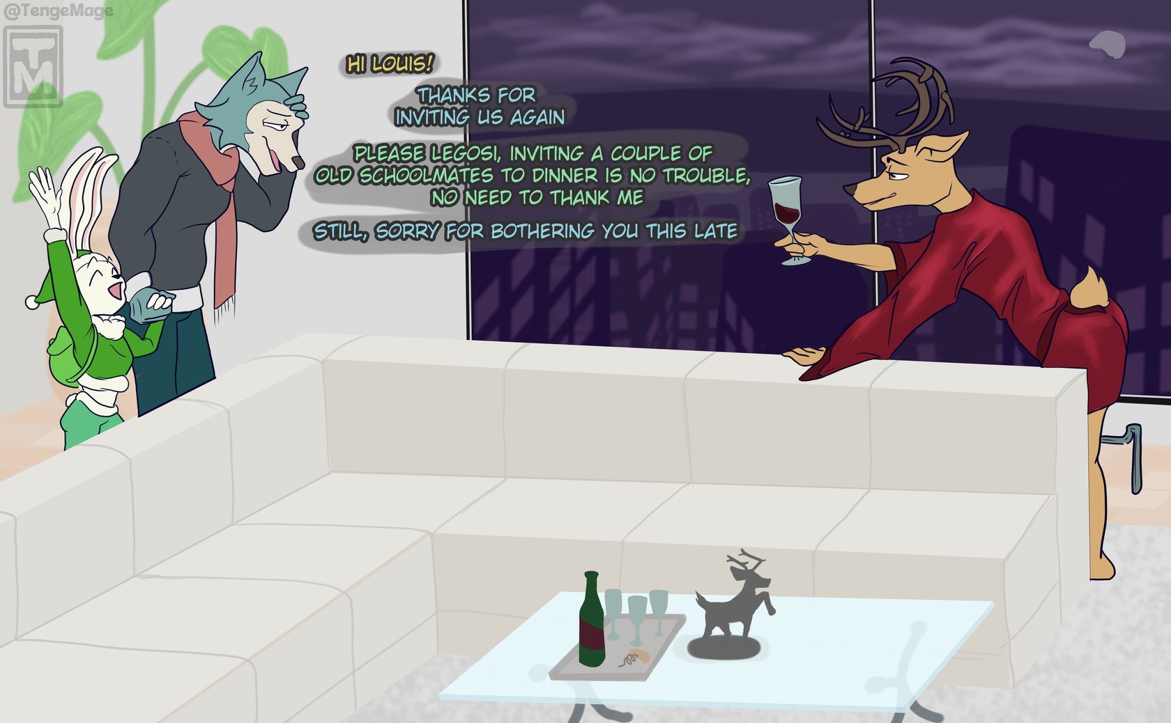Beastars holiday comic 1