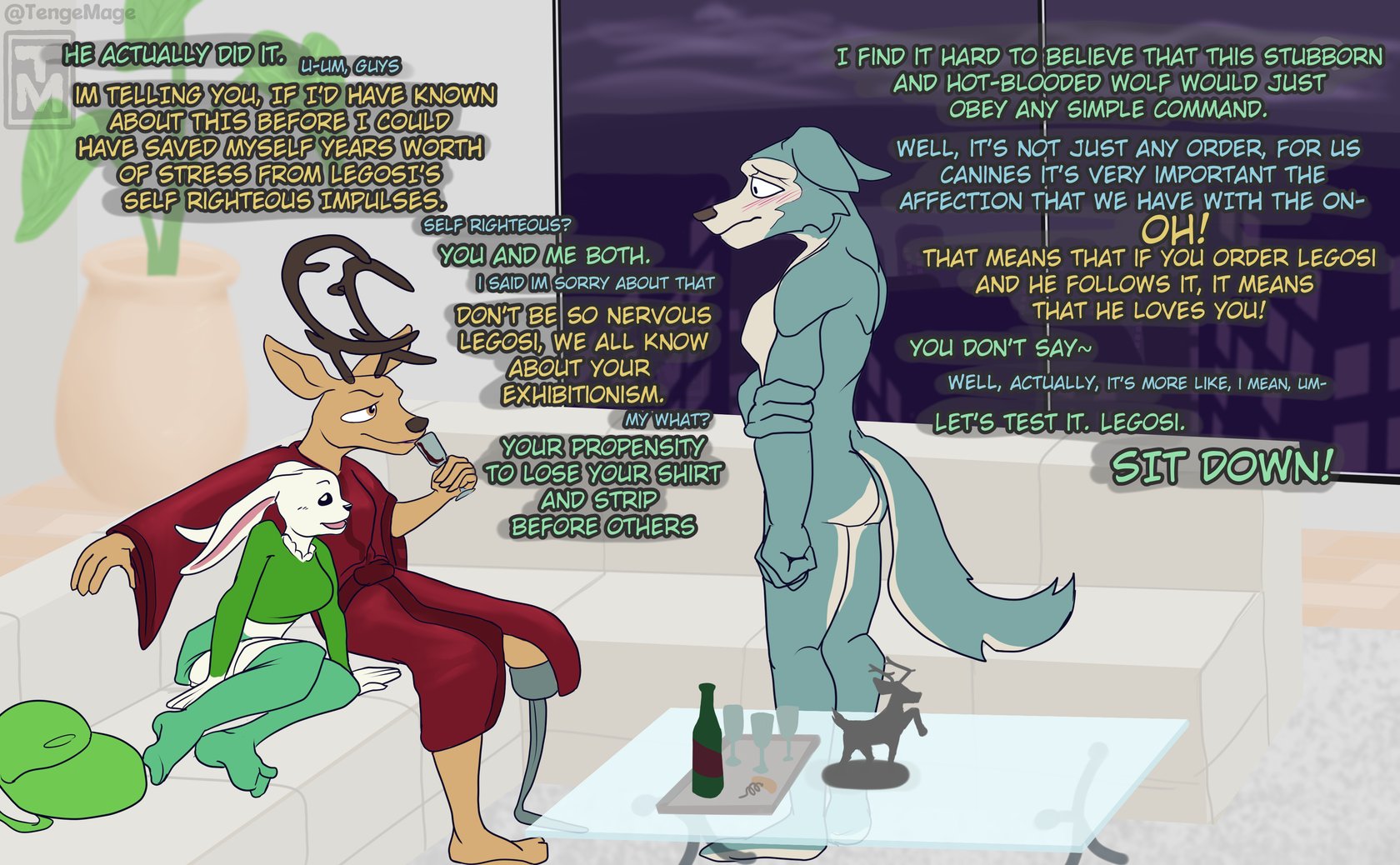 Beastars holiday comic 3