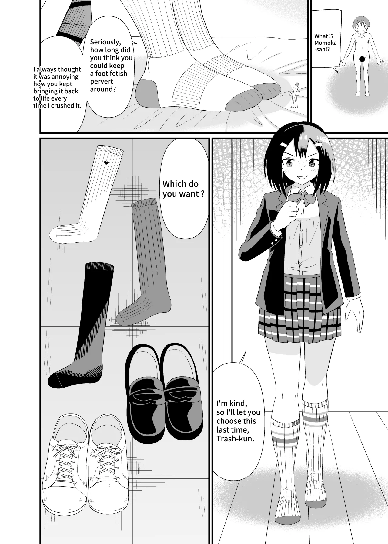 Being made small by a plain girl 15