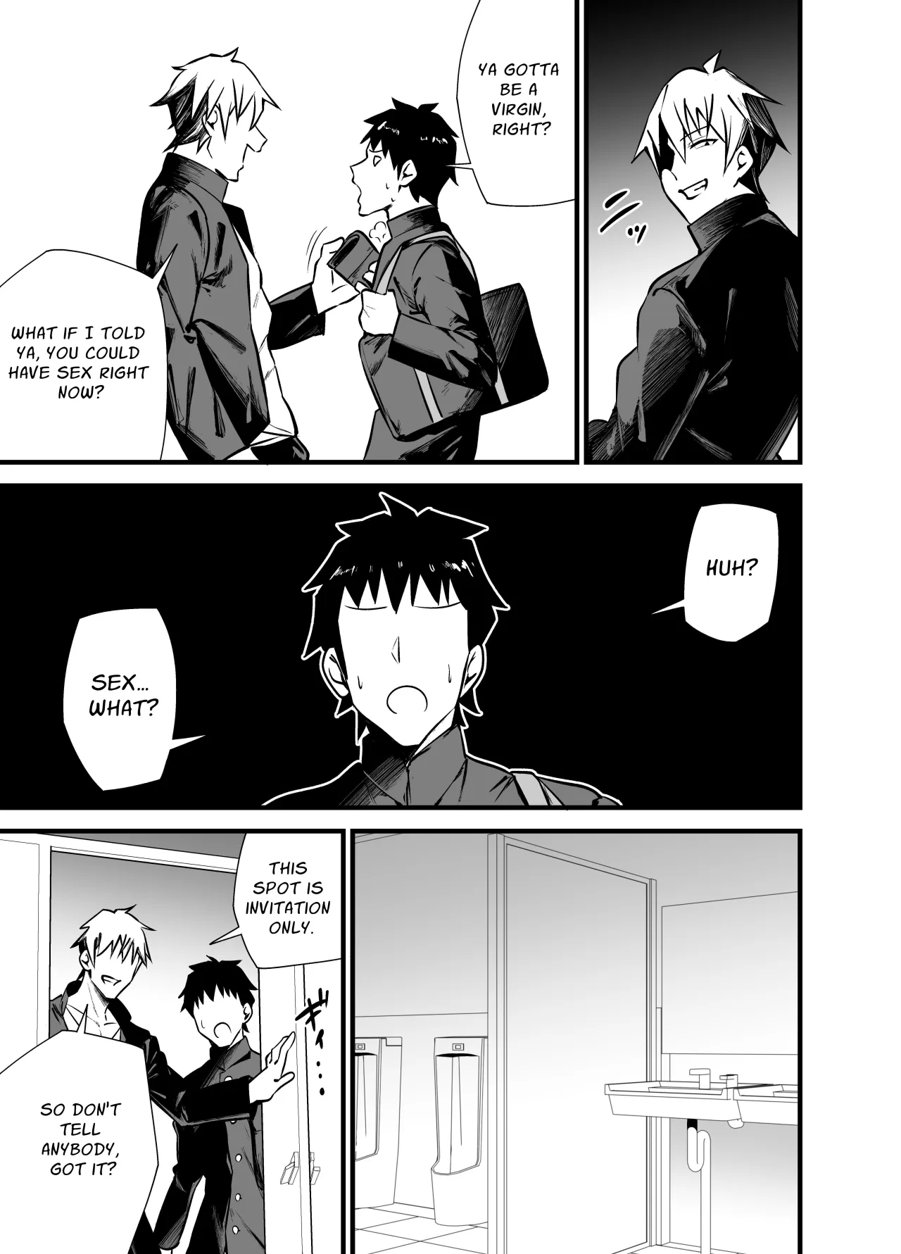 Bekkan 3-kai danshi toire no nikubenki 6