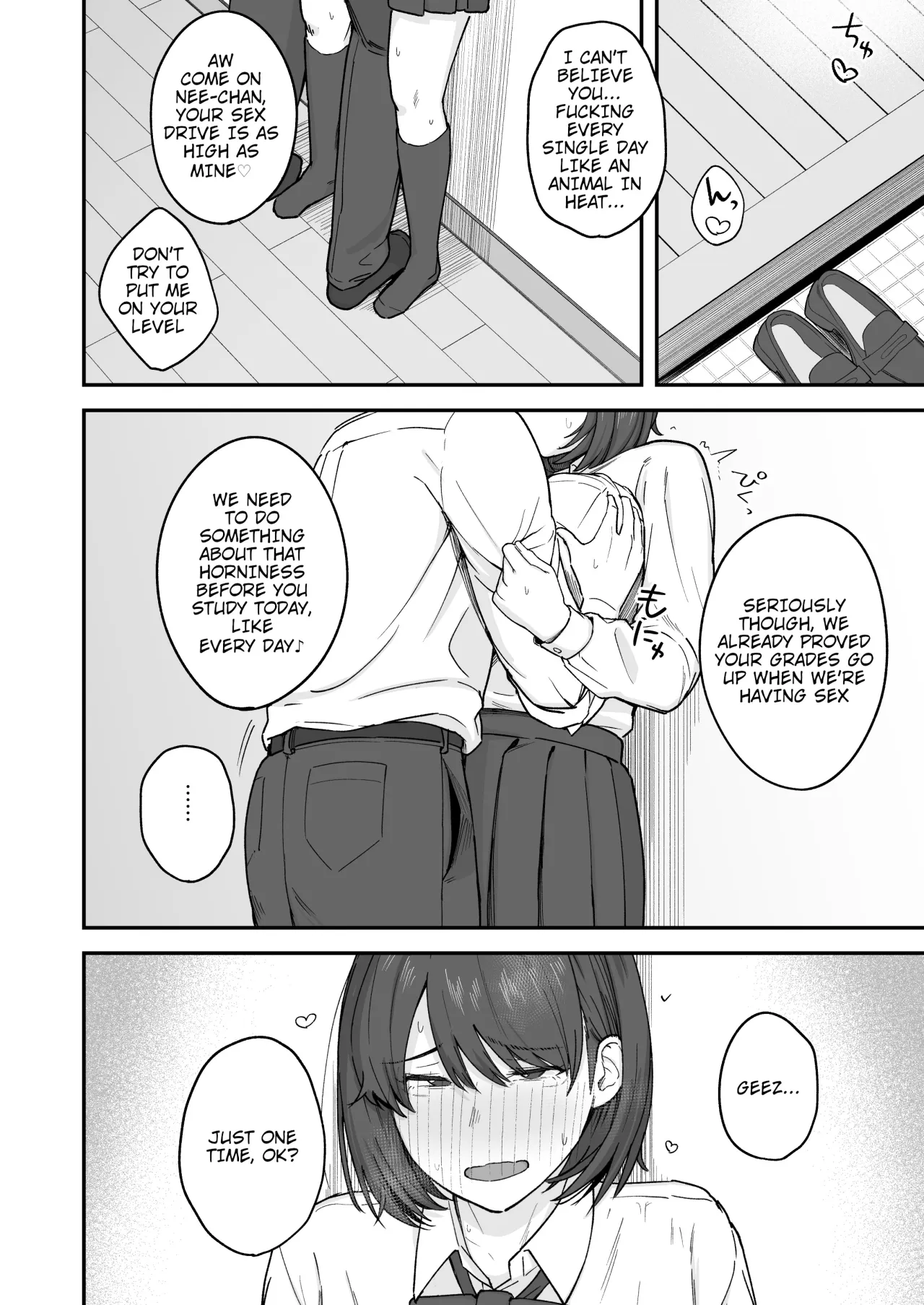 Benkyou ni Shuuchuu Shitai Muttsuri na Ane wa, Karada no Aishou Bacchiri na Otouto no Sasoi o Kotowarenai 25