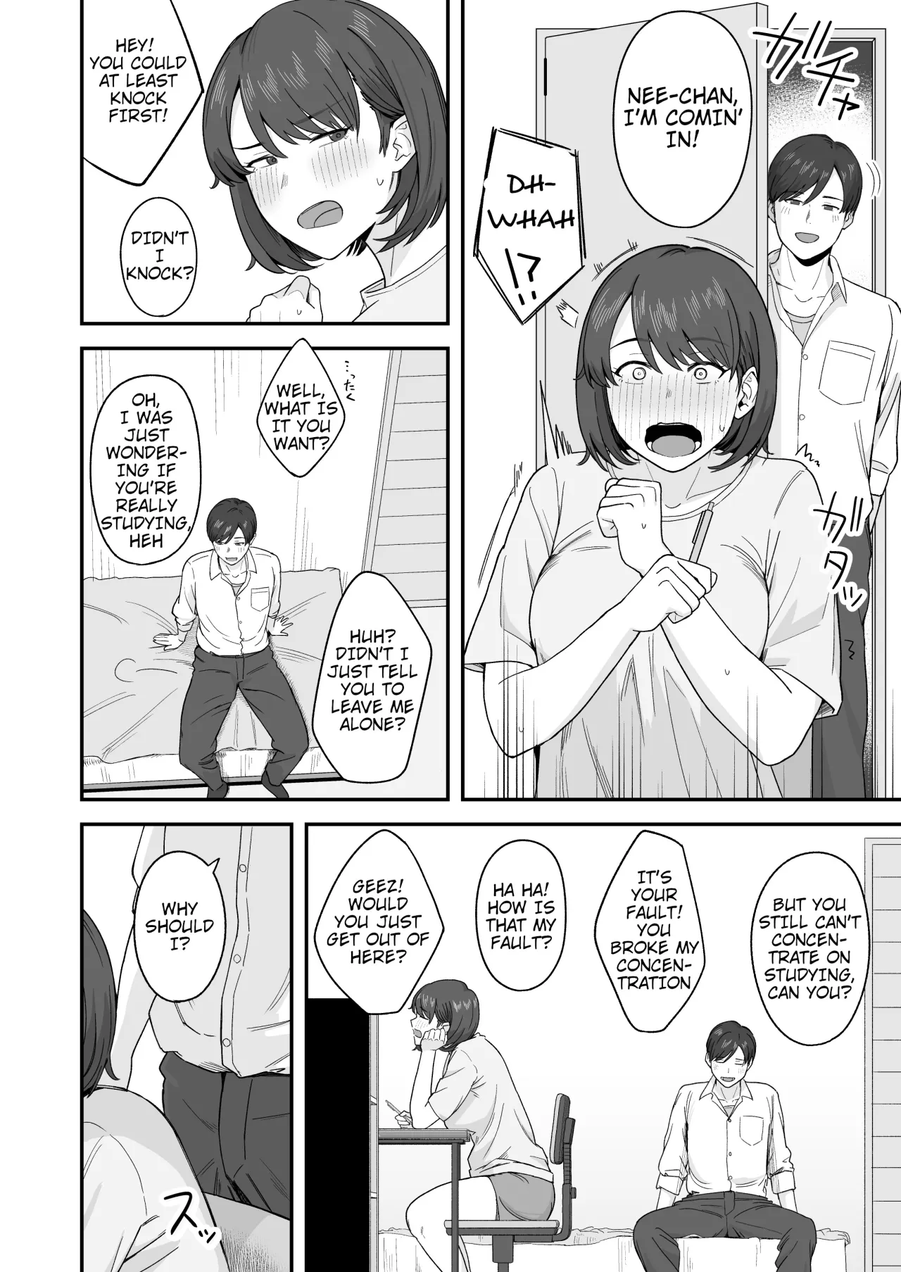 Benkyou ni Shuuchuu Shitai Muttsuri na Ane wa, Karada no Aishou Bacchiri na Otouto no Sasoi o Kotowarenai 5