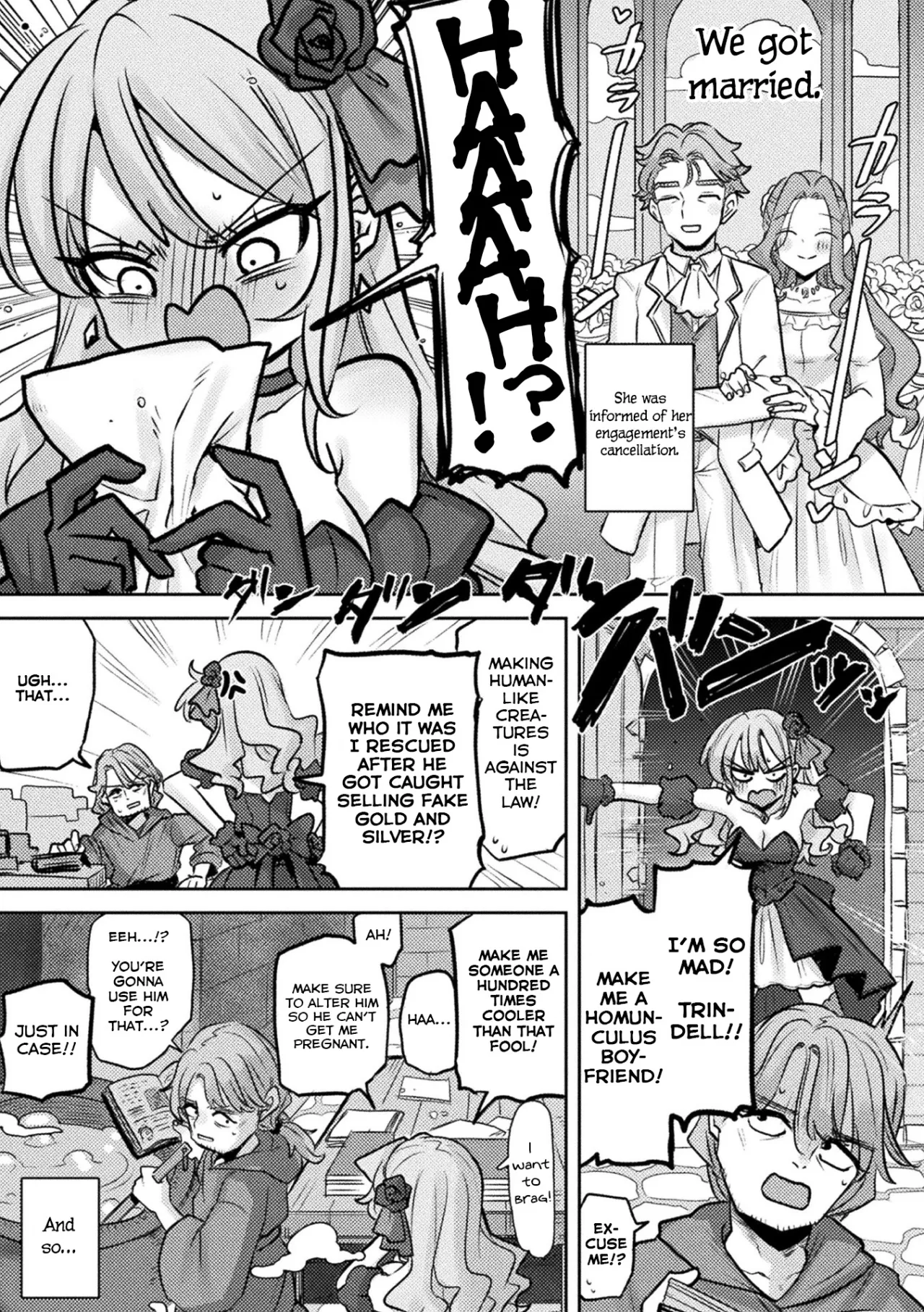 Bessatsu Comic Unreal Akuyaku Reijou Hen Vol. 1 36