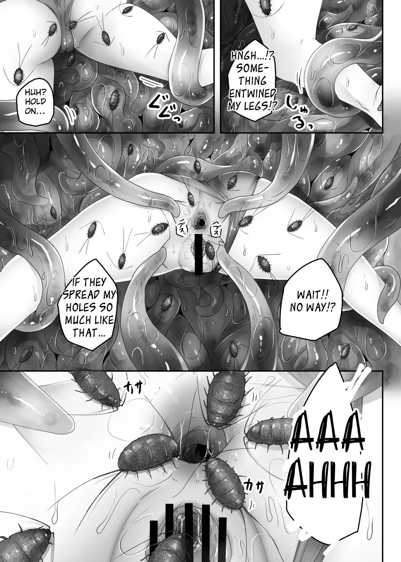 Big-Breasted Swimsuit Girl Getting Turned into A Sea Slug's Nest 15