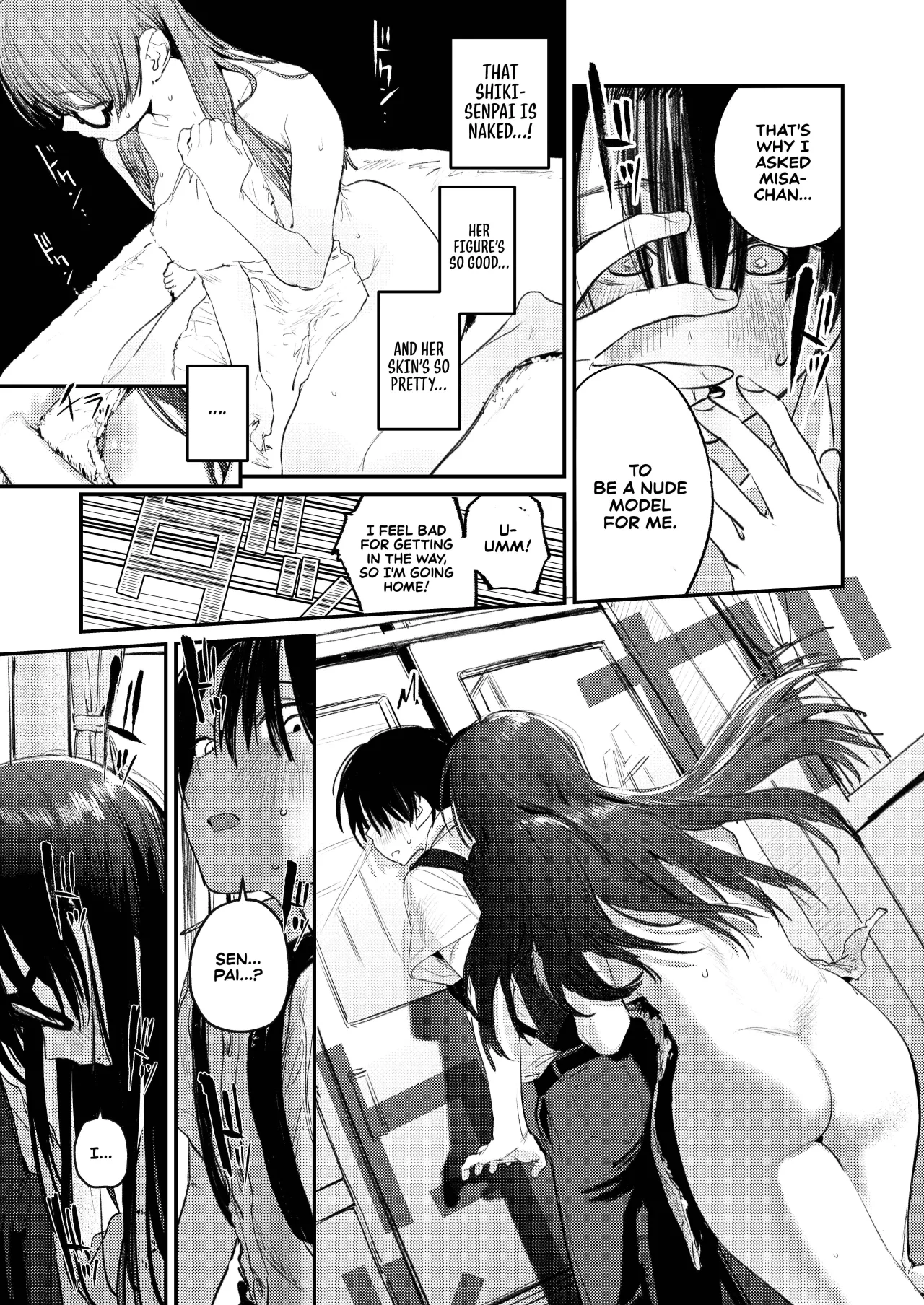 Bijutsubu Harem Katsudou Nisshi ~Senpai no Slump Kaishou ni Kyouryoku shitara, Ikioi de 3P suru Koto ni Natta Hanashi~ 12