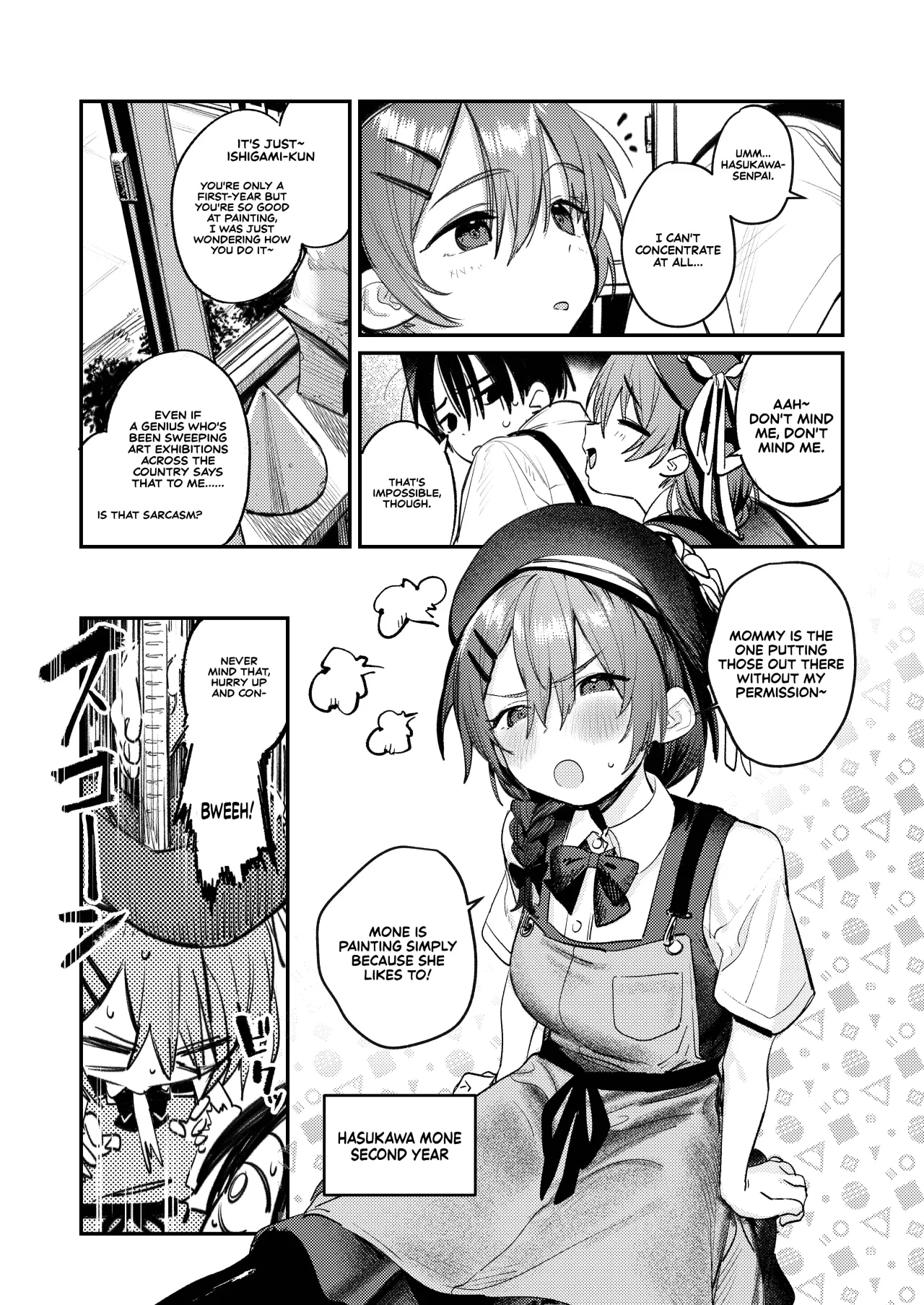 Bijutsubu Harem Katsudou Nisshi ~Senpai no Slump Kaishou ni Kyouryoku shitara, Ikioi de 3P suru Koto ni Natta Hanashi~ 4