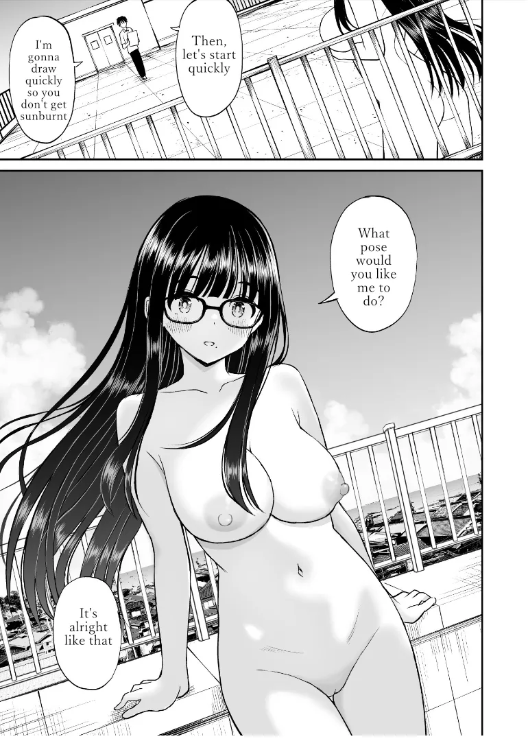 Bijutsubu no Kyonyuu Kouhai ga Nude Model ni Natta Kekka Amari ni Ero Sugite Ore no Geijutsu ga Bakuhatsushita Hanashi 2 12