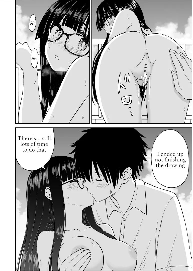 Bijutsubu no Kyonyuu Kouhai ga Nude Model ni Natta Kekka Amari ni Ero Sugite Ore no Geijutsu ga Bakuhatsushita Hanashi 2 21