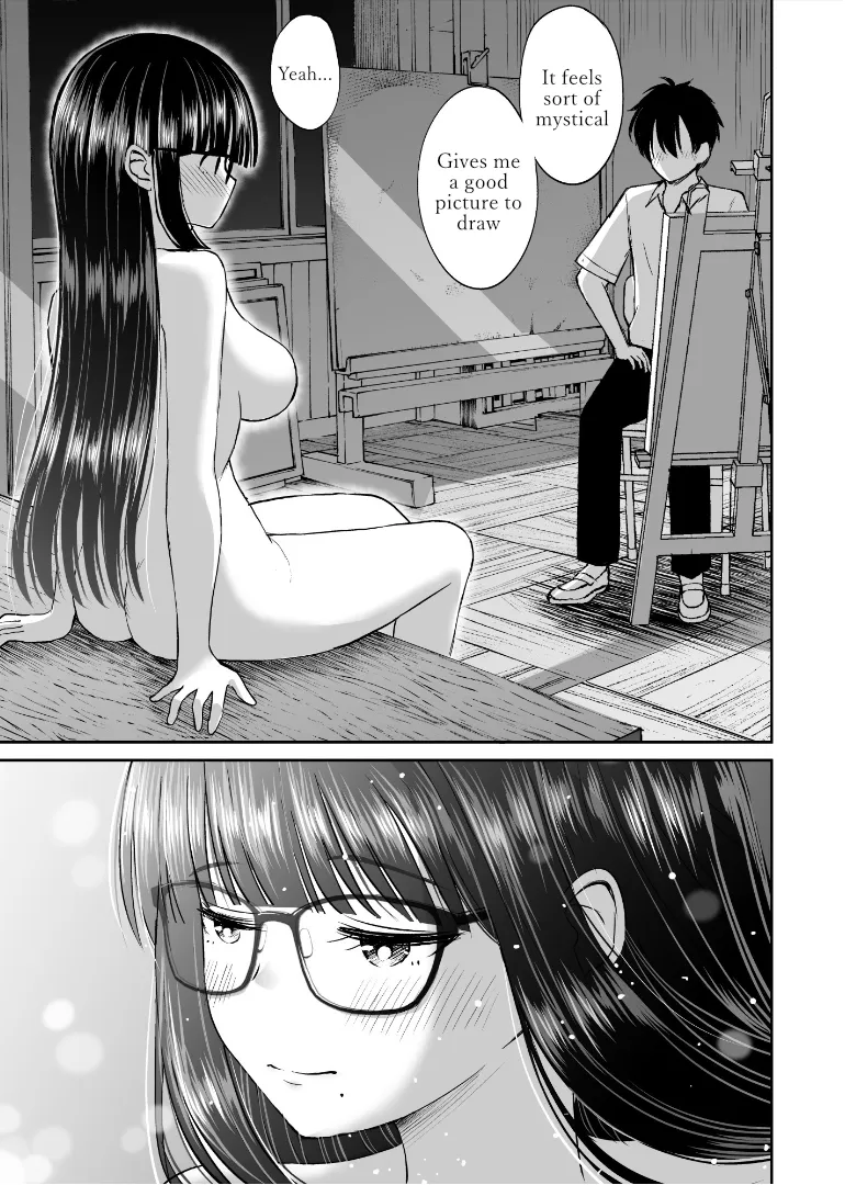 Bijutsubu no Kyonyuu Kouhai ga Nude Model ni Natta Kekka Amari ni Ero Sugite Ore no Geijutsu ga Bakuhatsushita Hanashi 2 24