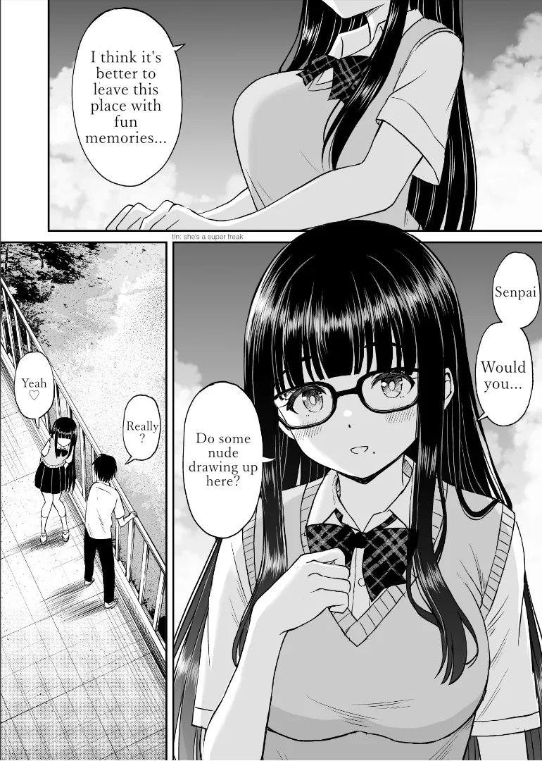 Bijutsubu no Kyonyuu Kouhai ga Nude Model ni Natta Kekka Amari ni Ero Sugite Ore no Geijutsu ga Bakuhatsushita Hanashi 2 9