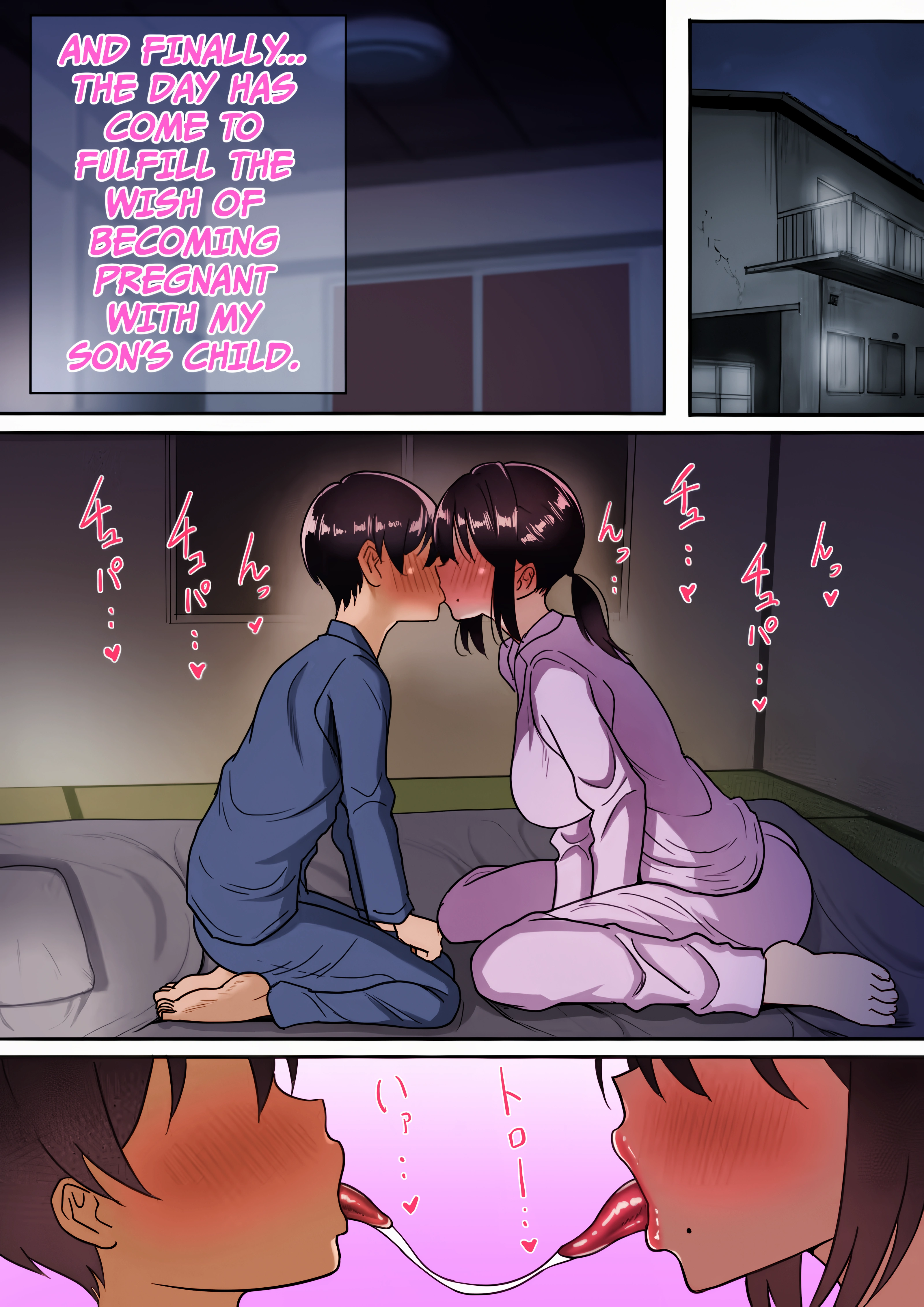 Binbou Gurashi na Boshi Katei no Oyako Koubi wa Kimochi Ii. - Colorized 49