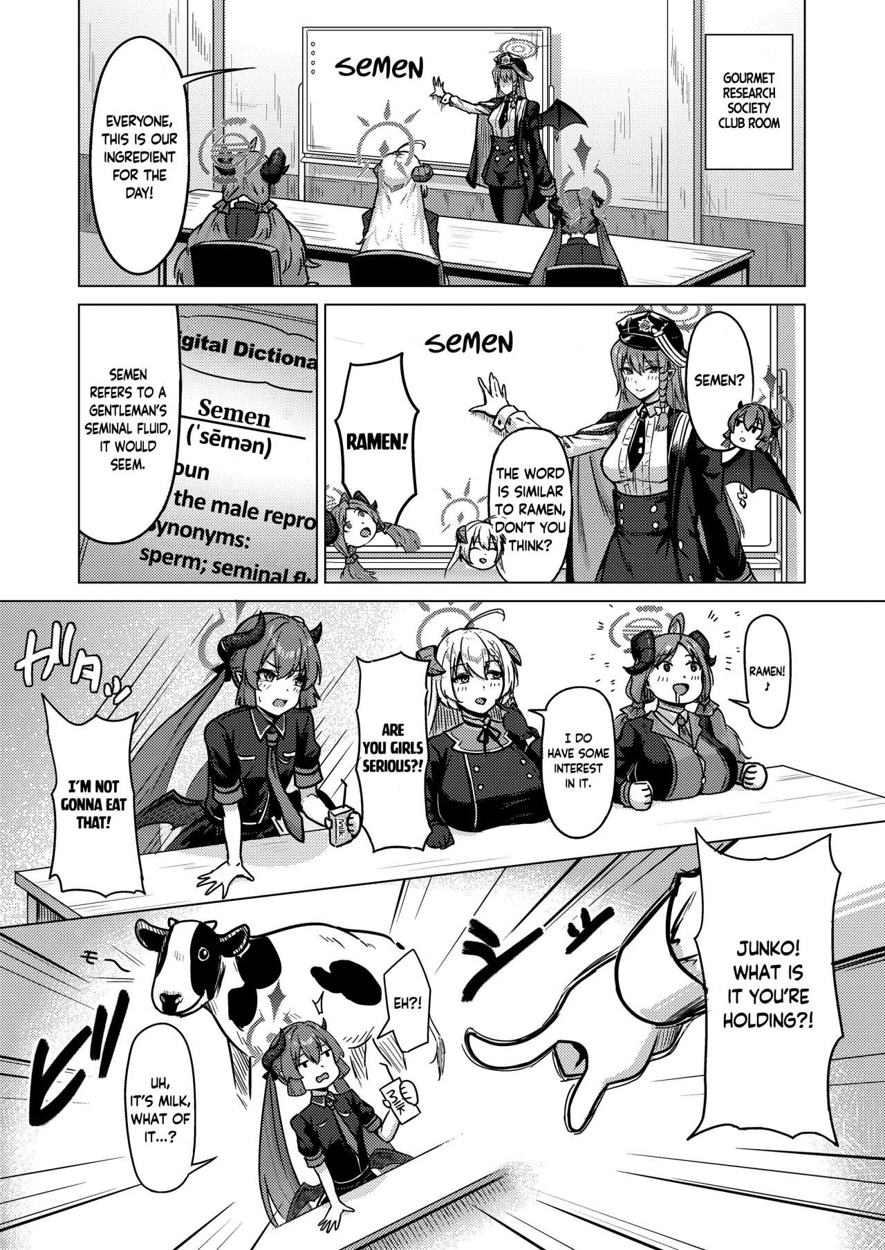 Bishoku Kenkyuukai no Semen Kenkyuu 2