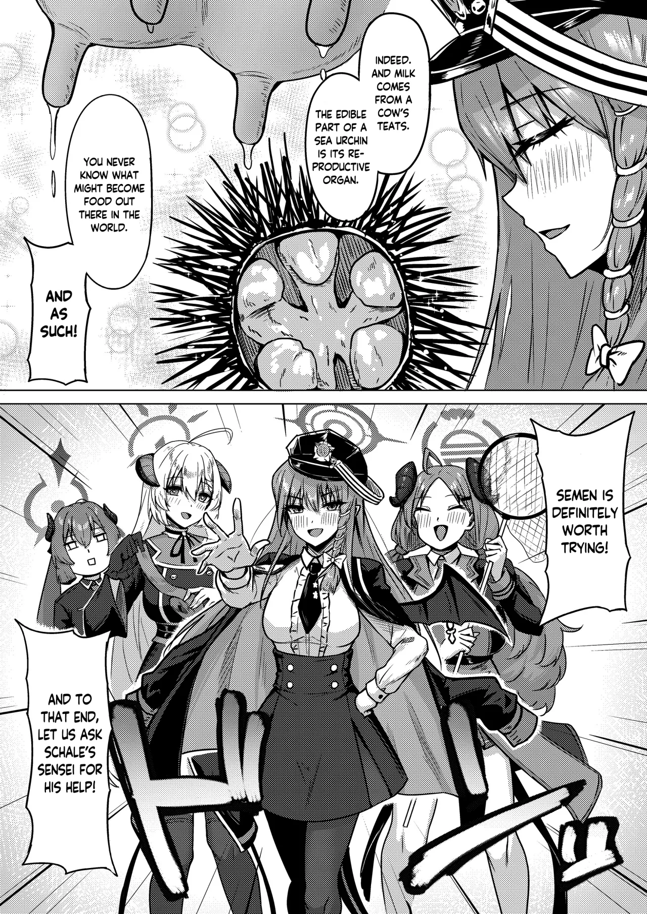 Bishoku Kenkyuukai no Semen Kenkyuu 3