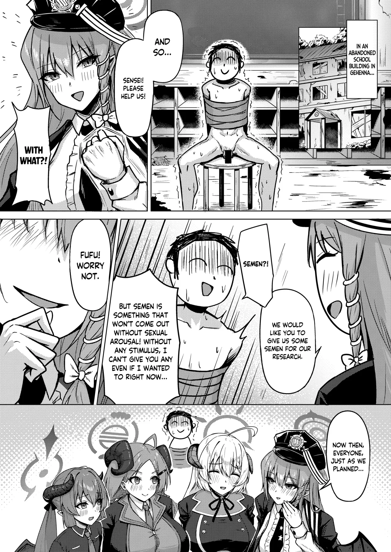 Bishoku Kenkyuukai no Semen Kenkyuu 4
