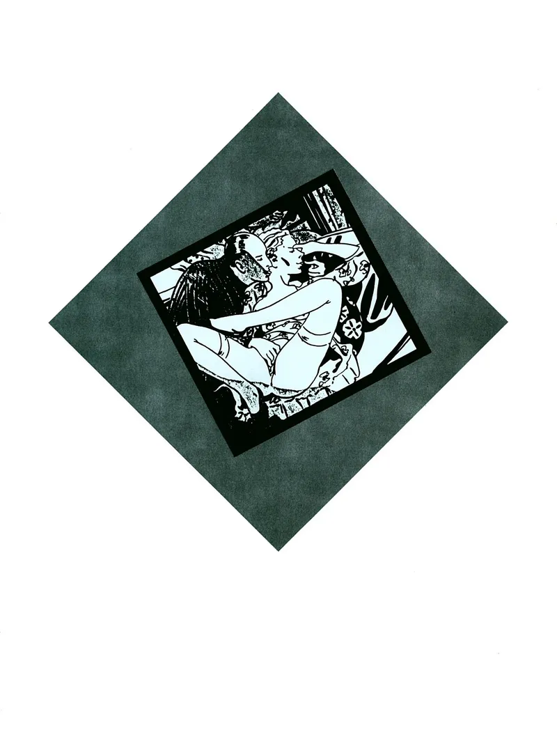 Black Squares On White Pieces 3