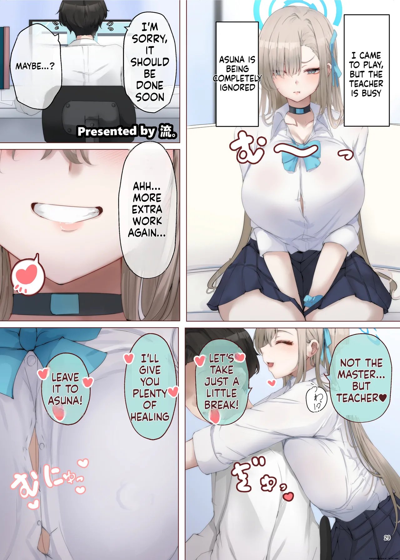 Blue cap titty fuck joint 31