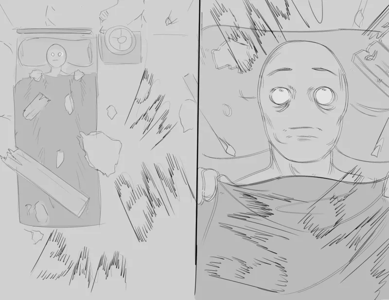 Bluewoman Finds A Bun 12