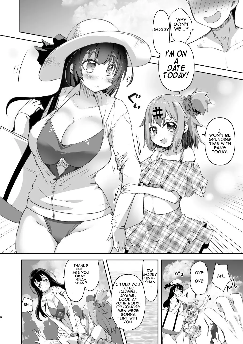 Bokkishi Yasui Josou Kareshi to Seisokei Inran na Kyonyuu Kanojo 6