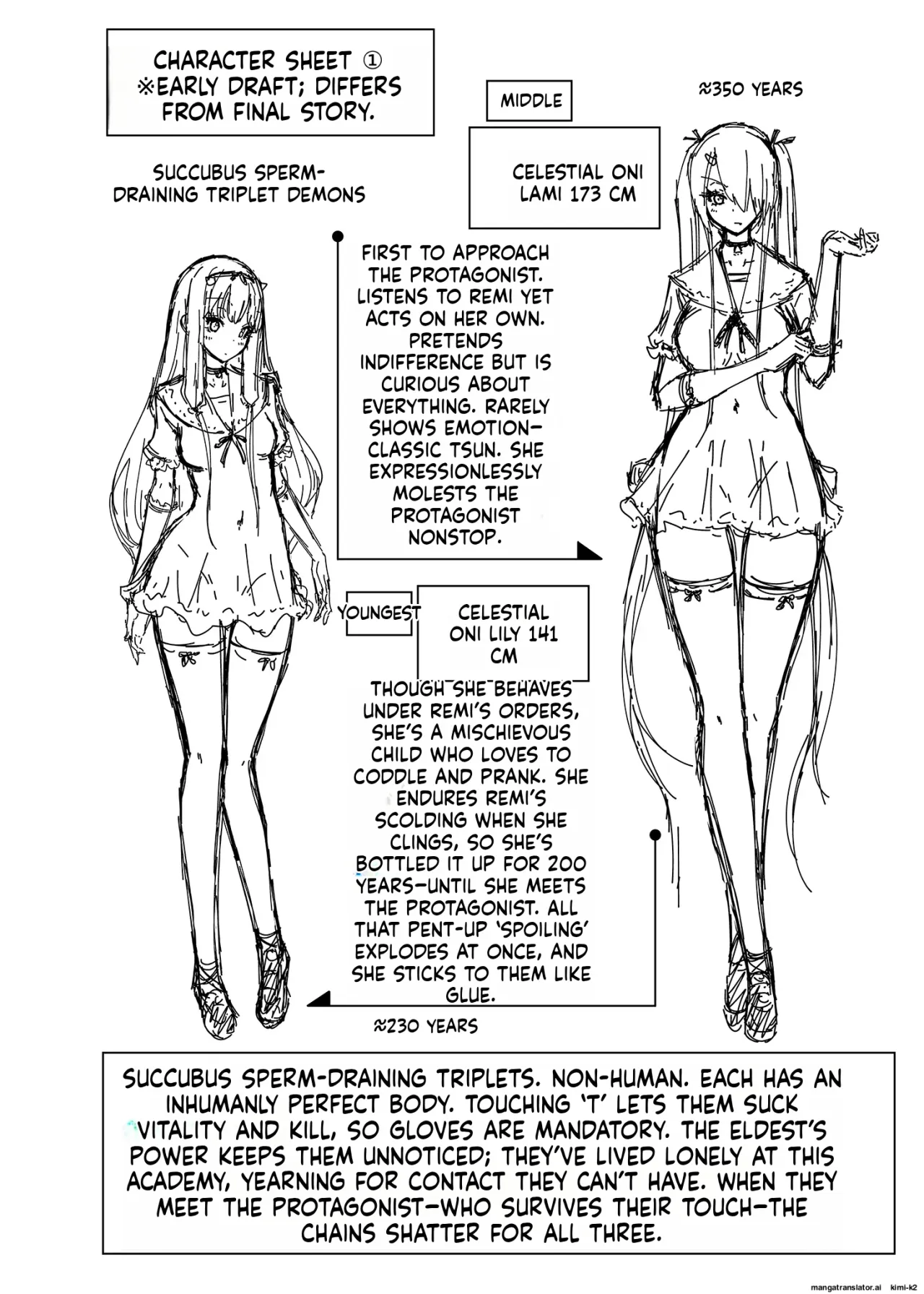 Boku ni shika Furenai Succubus Sanshimai ni Shiborareru Hanashi 1 82