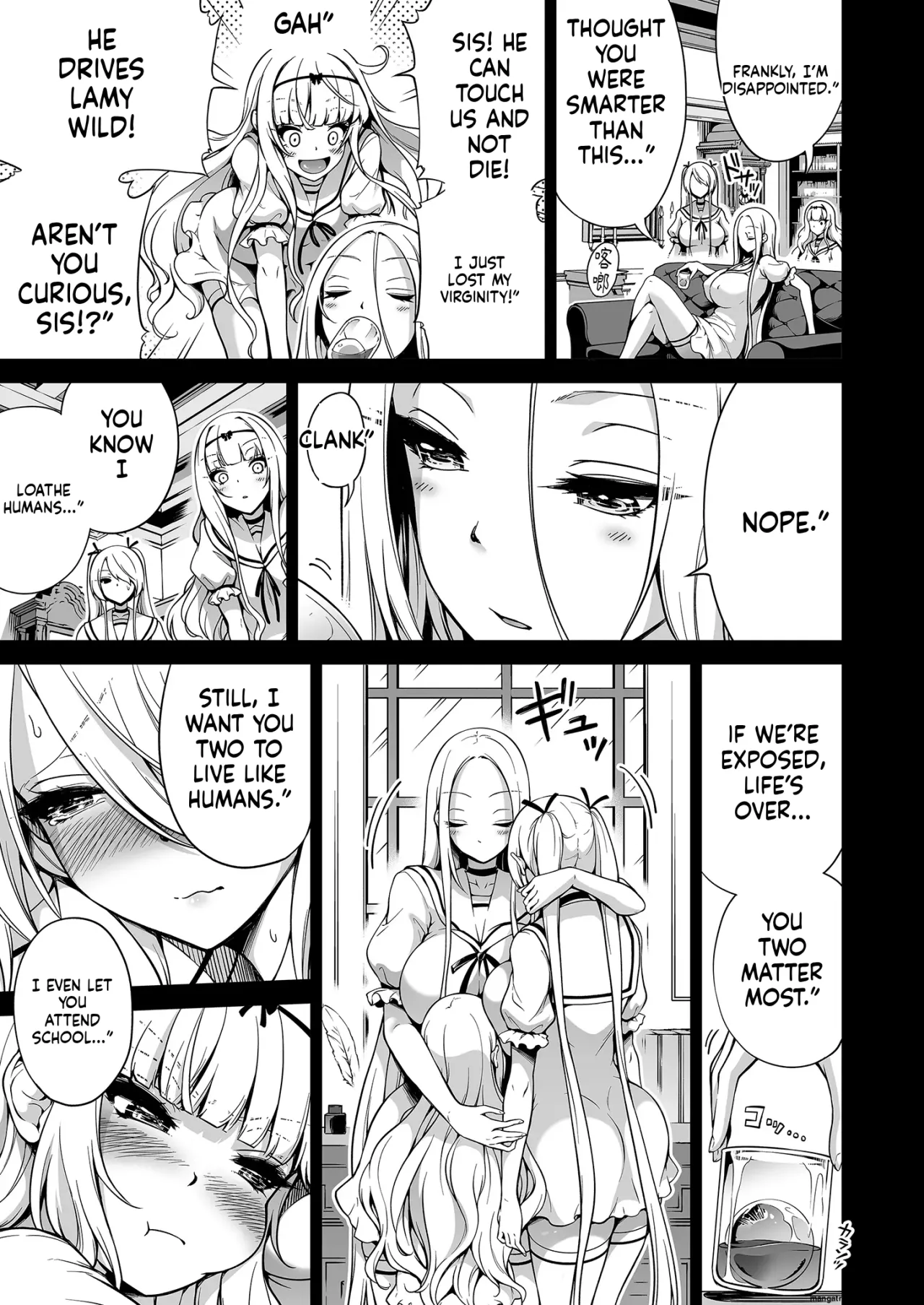 Boku ni shika Furenai Succubus Sanshimai ni Shiborareru Hanashi 3 8