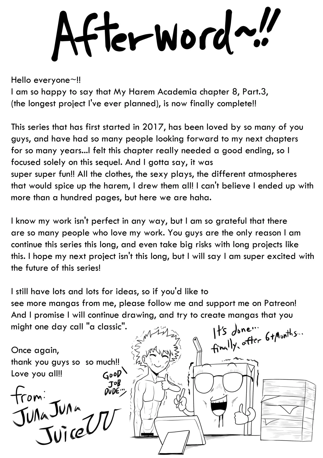 Boku no Harem Academia: 8-wa 