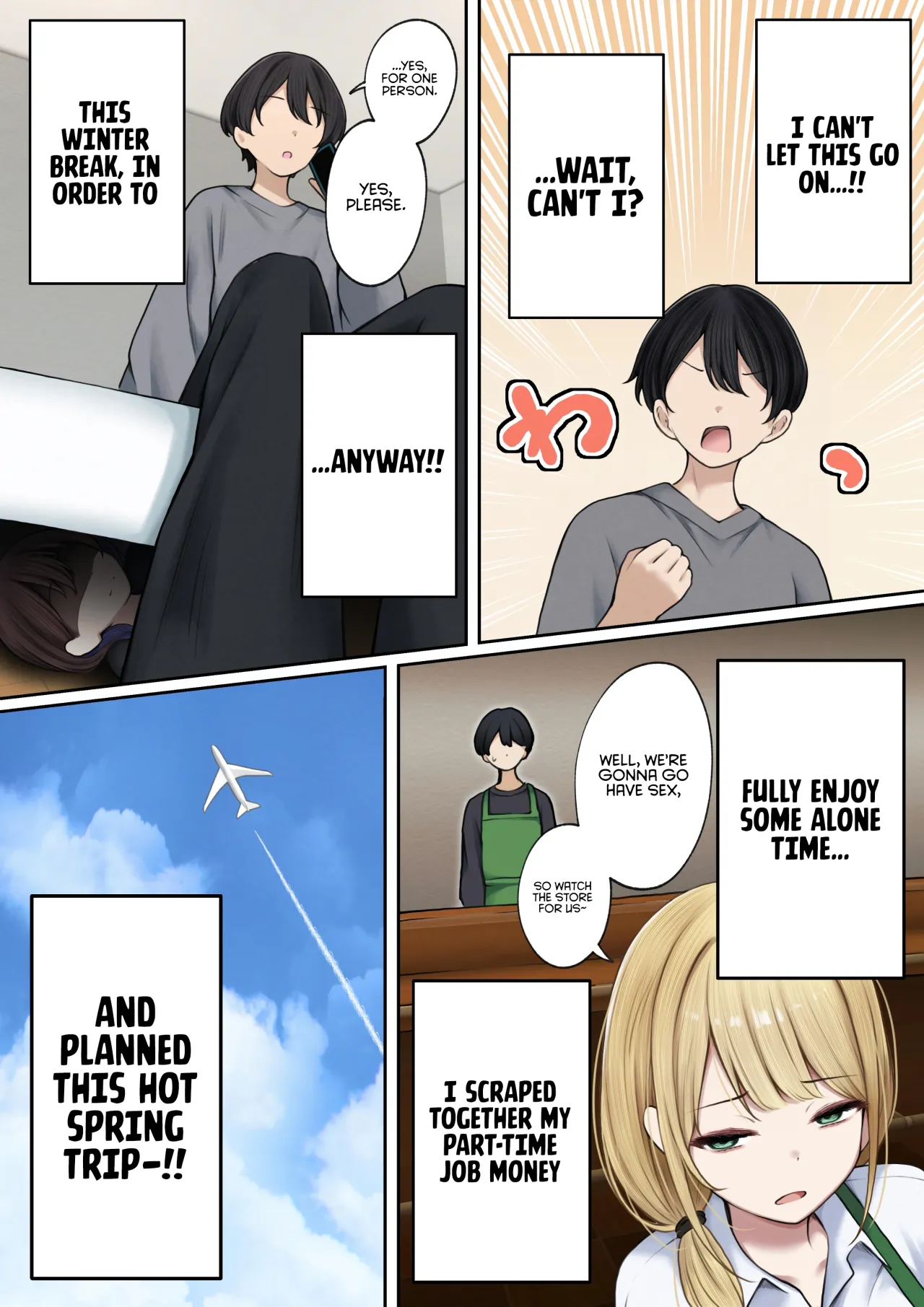 Boku no Heya ga Osananajimi Gal no Yari Heya ni Natta Hanashi Onsen Ryokan Hen 5