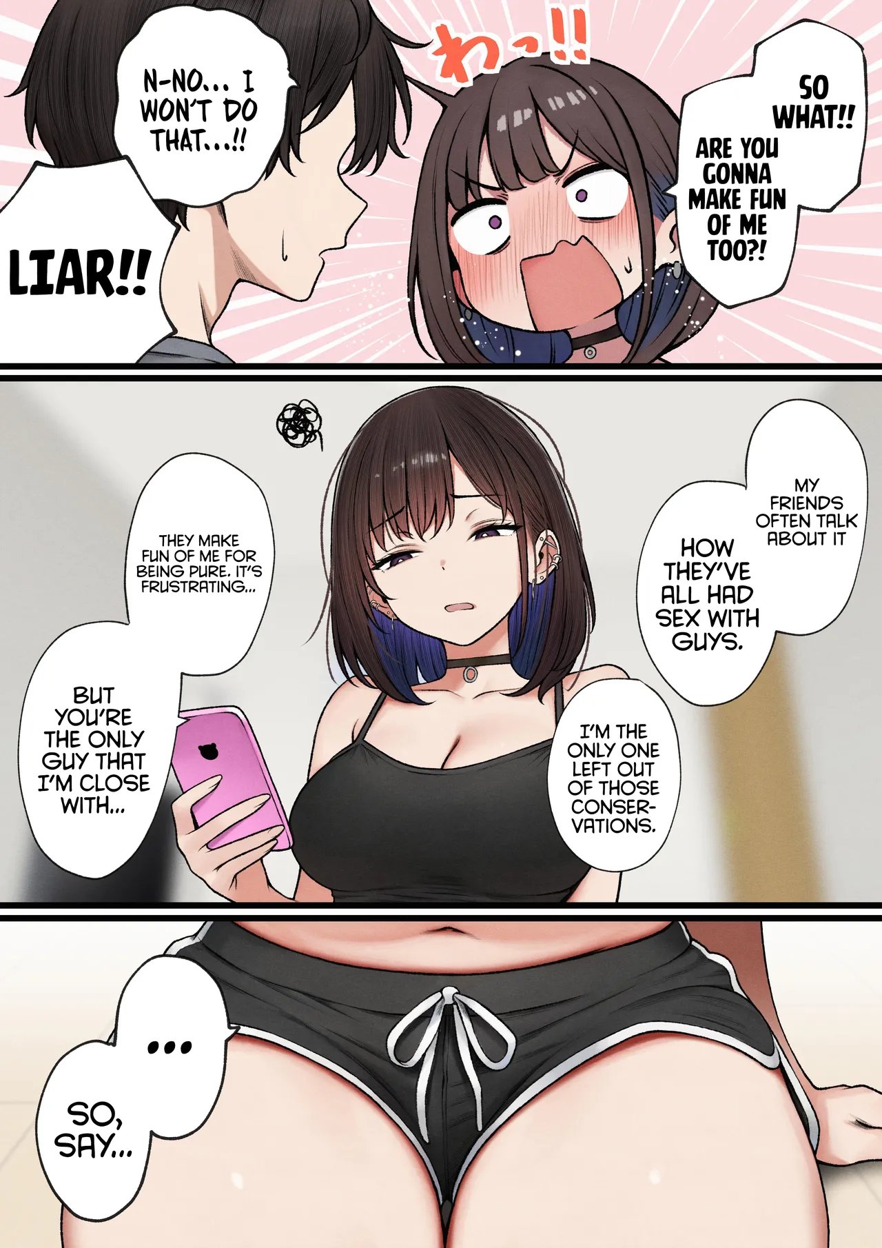 Boku no Heya ga Osananajimi Gal no Yaribeya ni Natta Hanashi | The story of how my bedroom became my gyaru childhood friend's fuck-room 11