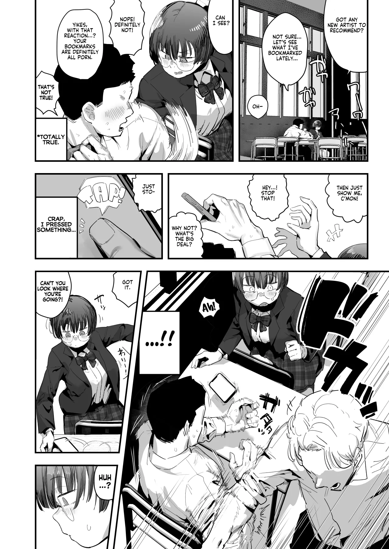Bokutachi, Seiheki Friend. ~Onna Tomodachi no Aidokusho wa Ore no Daisuki na 'Chin Kagi Ero Manga' deshita~ Zenpen 3
