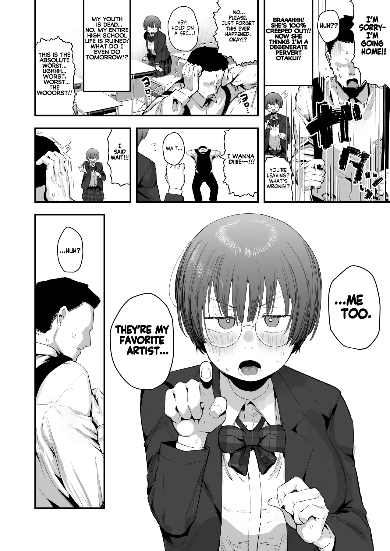 Bokutachi, Seiheki Friend. ~Onna Tomodachi no Aidokusho wa Ore no Daisuki na 'Chin Kagi Ero Manga' deshita~ Zenpen 5