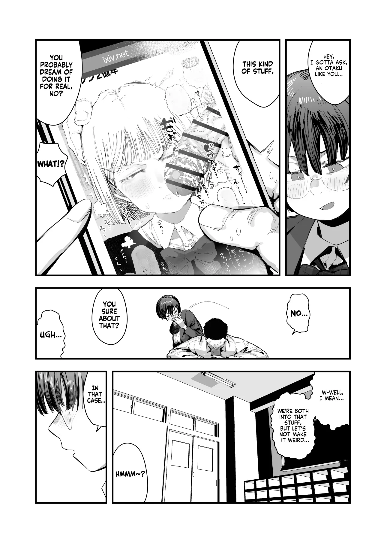 Bokutachi, Seiheki Friend. ~Onna Tomodachi no Aidokusho wa Ore no Daisuki na 'Chin Kagi Ero Manga' deshita~ Zenpen 7