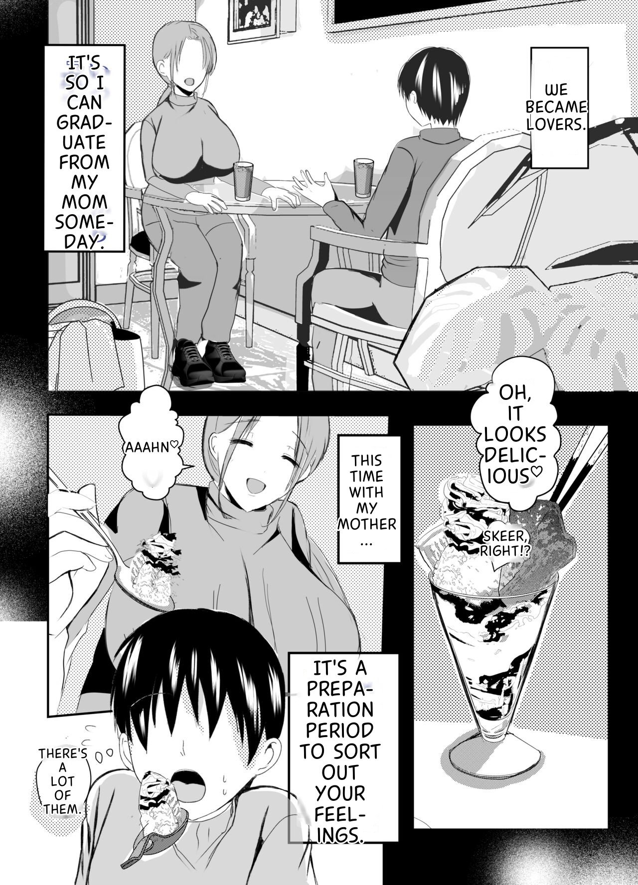 Bonyuu Kaa-san no Naka ni Modoritai 3 Kouhen – Koibito ni Natta Kaa-san ni Yasashiku Sei Sakushu Sareru Ore 49