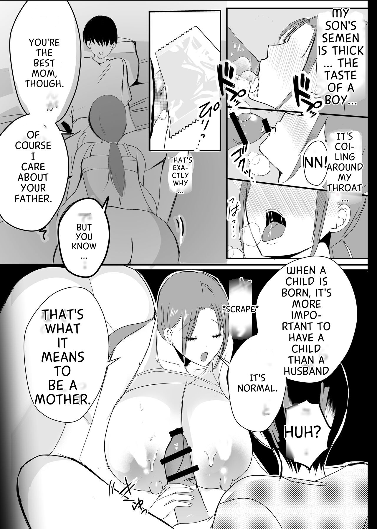 Bonyuu Kaa-san no Naka ni Modoritai 3 Kouhen – Koibito ni Natta Kaa-san ni Yasashiku Sei Sakushu Sareru Ore 60