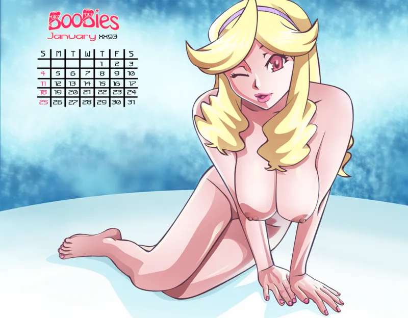 BooBies Calendar 1