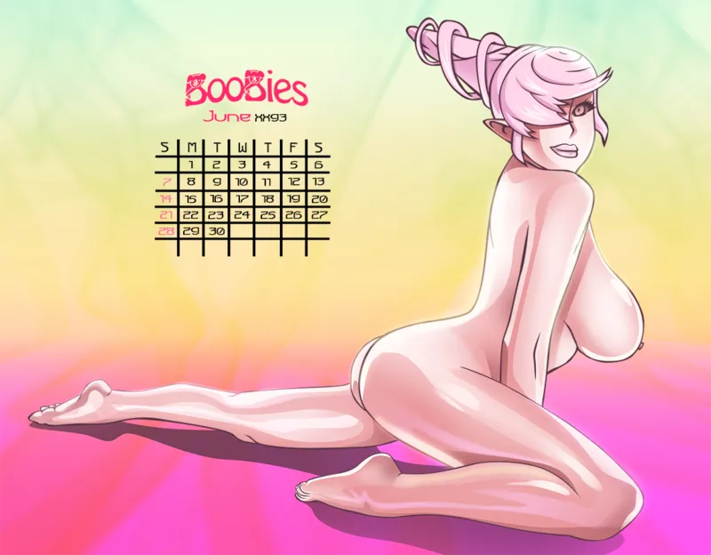 BooBies Calendar 6