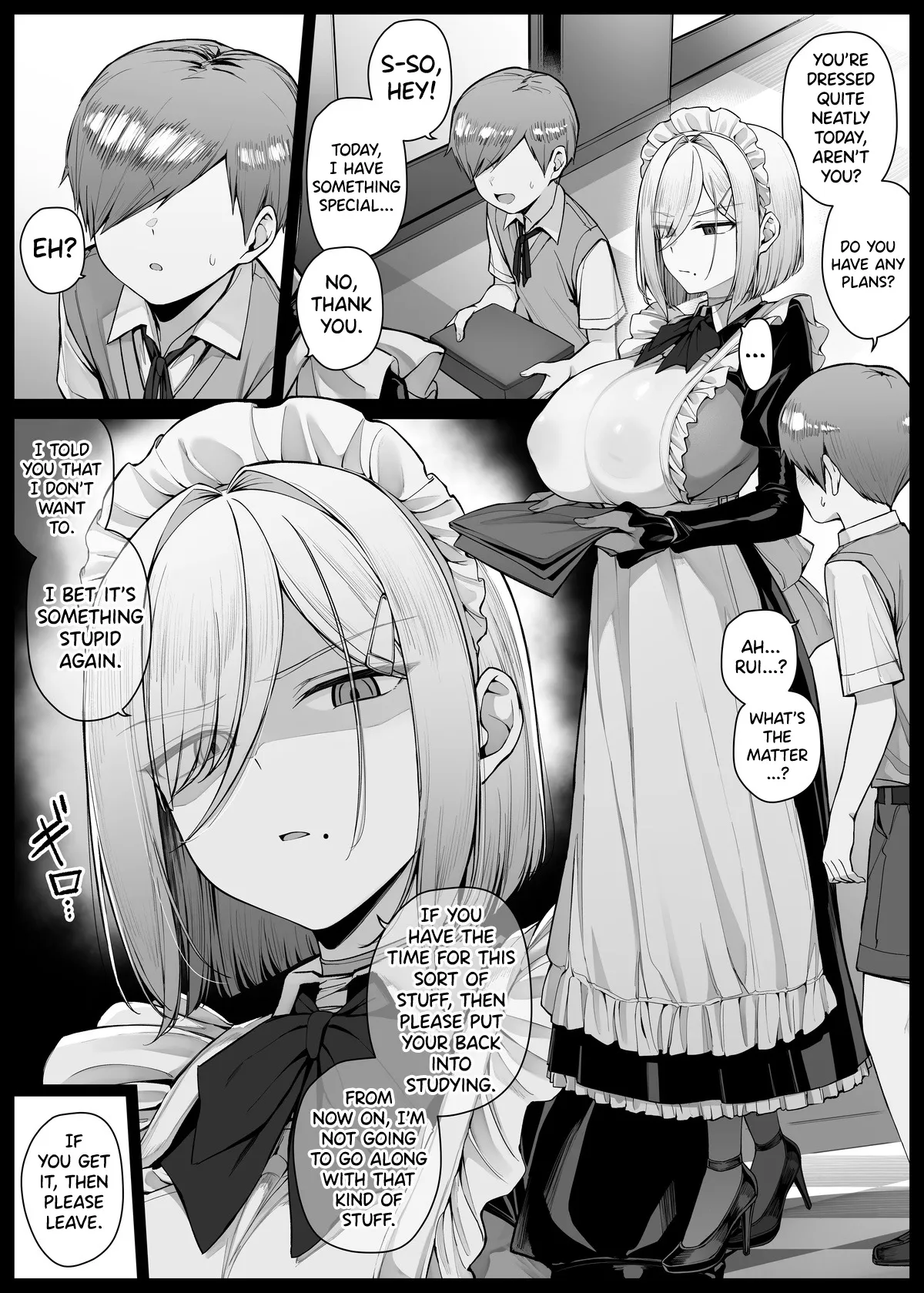 Bouchama ni Sakaratte, Shitsukerareru Koto ni natta Maid-san 1