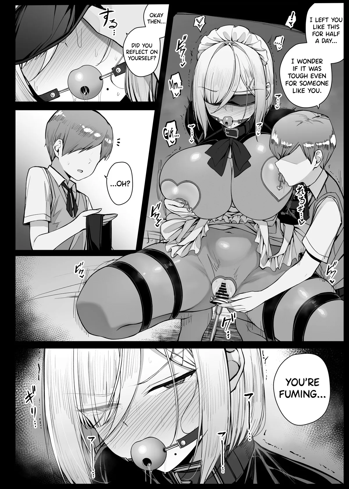Bouchama ni Sakaratte, Shitsukerareru Koto ni natta Maid-san 4