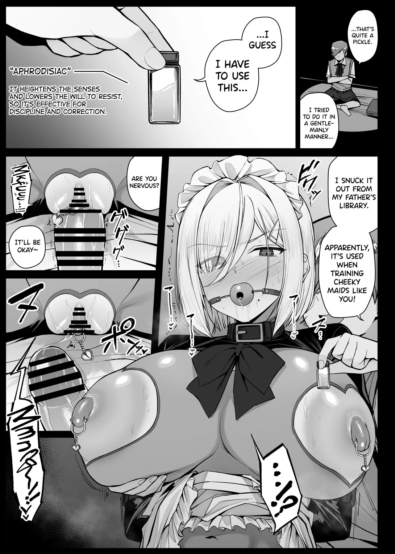 Bouchama ni Sakaratte, Shitsukerareru Koto ni natta Maid-san 5